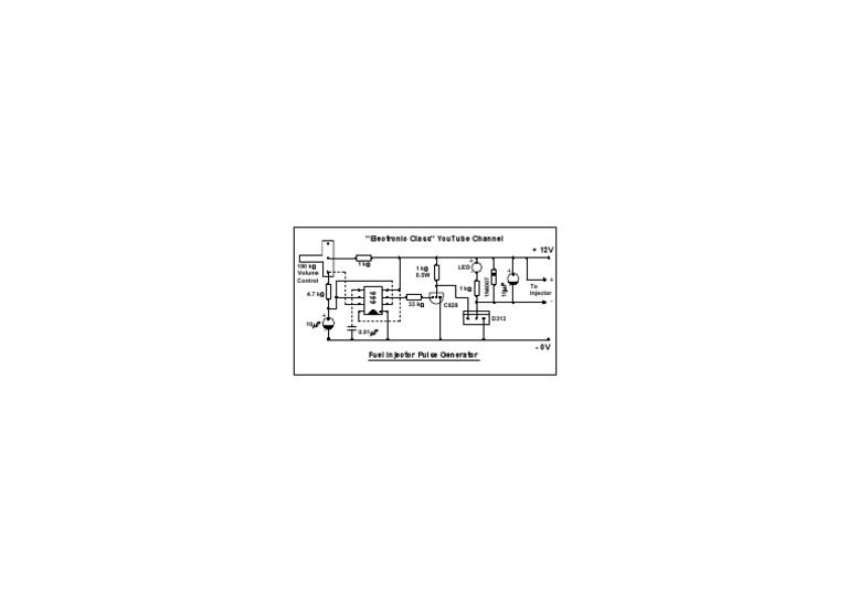 Toyota 3.4l Fuel Injector Pulse Signal