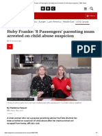 Ruby Franke - '8 Passengers' Parenting Mum Arrested On Child Abuse Suspicion - BBC News