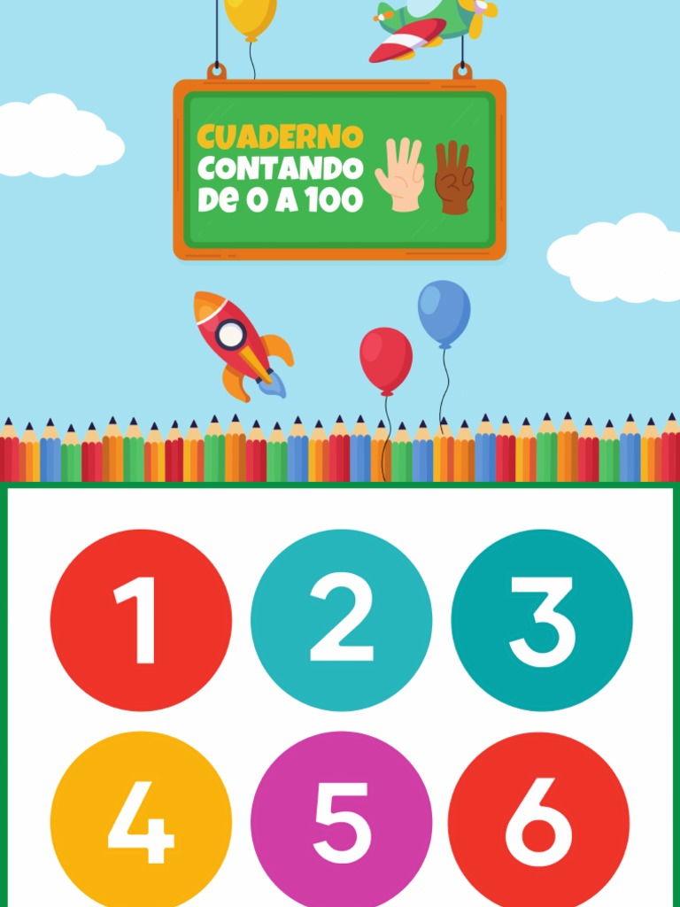 07+ ++Cuaderno+Contando+de+0+a+100 | PDF