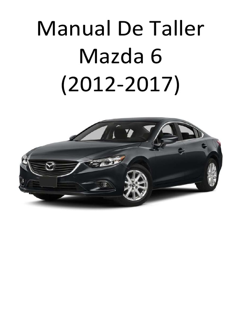 2018 MAZDA 6 REPAIR MANUAL PDF FREE visual data 5