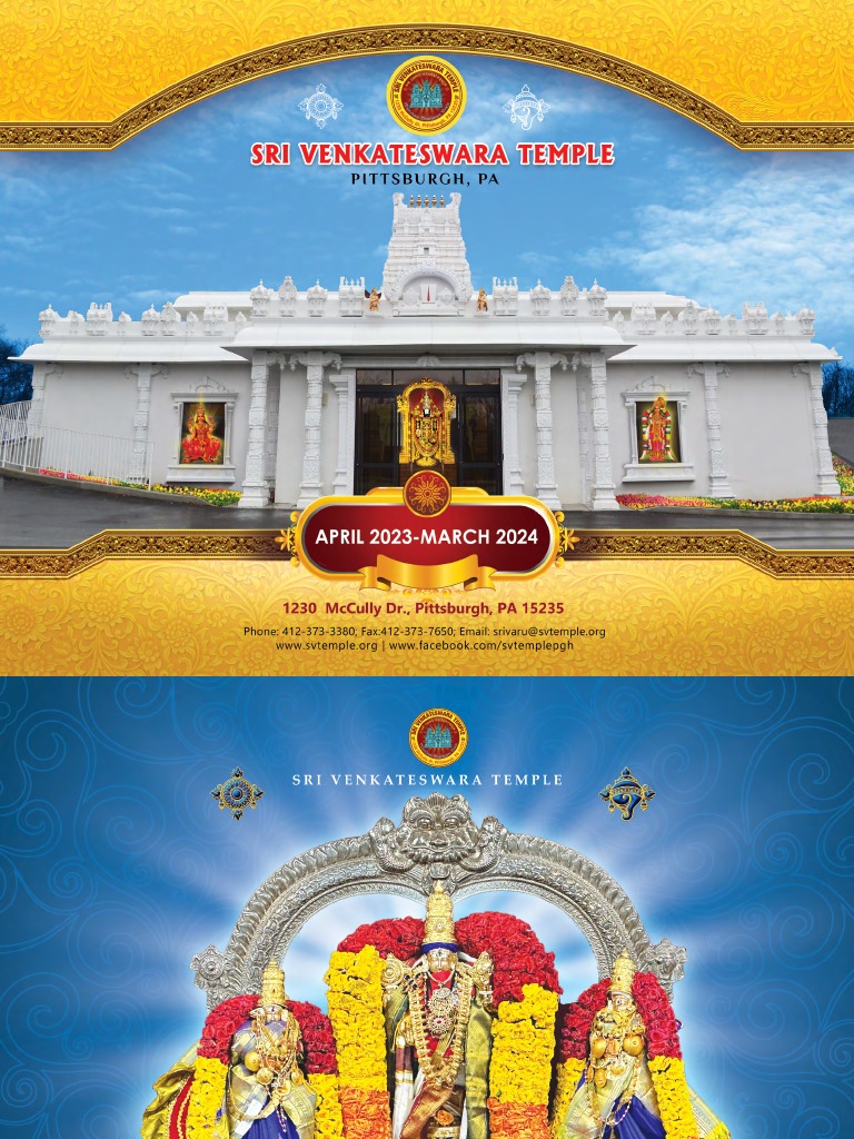 2024 Calendar PDF Hindu Worship Indian Religions