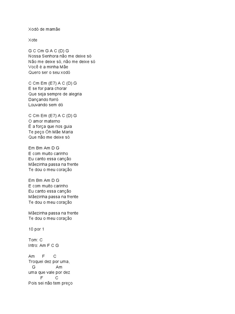 Letras Arraiá | PDF | Oração