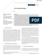 Periodontology 2000 - 2020 - Ahmad - A Bibliometric Analysis of Periodontology