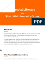 Financial Literacy - What I Wish I Learned in School - v7