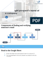 Find The Right Prospect's Name at A Company