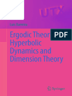 Universitext Luis Barreira Auth Ergodic Theory, Hyperbolic Dynamics