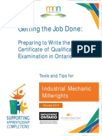 C of Q - Preparation Industrial Mechanic Millwright 2019 FINAL 2