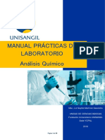 MANUAL PRACTICAS DE LABORATORIO_Unisangil_Análisis_Químico