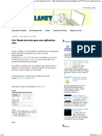 A Teoria Da DesEvolução Crie Visuais Incríveis para Seus Aplicativos Java