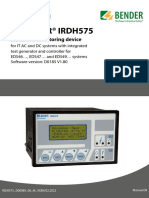 Isometer® Irdh575: Insulation Monitoring Device