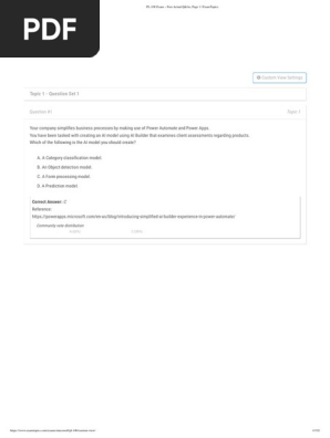 PL 100Exam