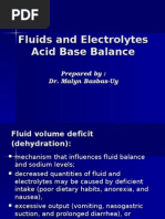 Download Fluid  Electrolytes and Acid Base Balance by api-3701489 SN6685595 doc pdf