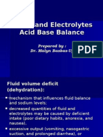 Fluid & Electrolytes and Acid Base Balance