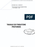 BE 1.32 Travaux de Fondations Profondes