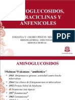 Aminoglucosidos Tetraciclinas y Cloramfenicol