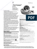 A20 and A25 Series Temperature Swichgage