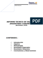 Informe CONOMETAL NOV2010