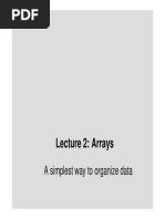 ARRAYS (Compatibility Mode)