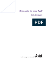 Correccion de Color en AVID