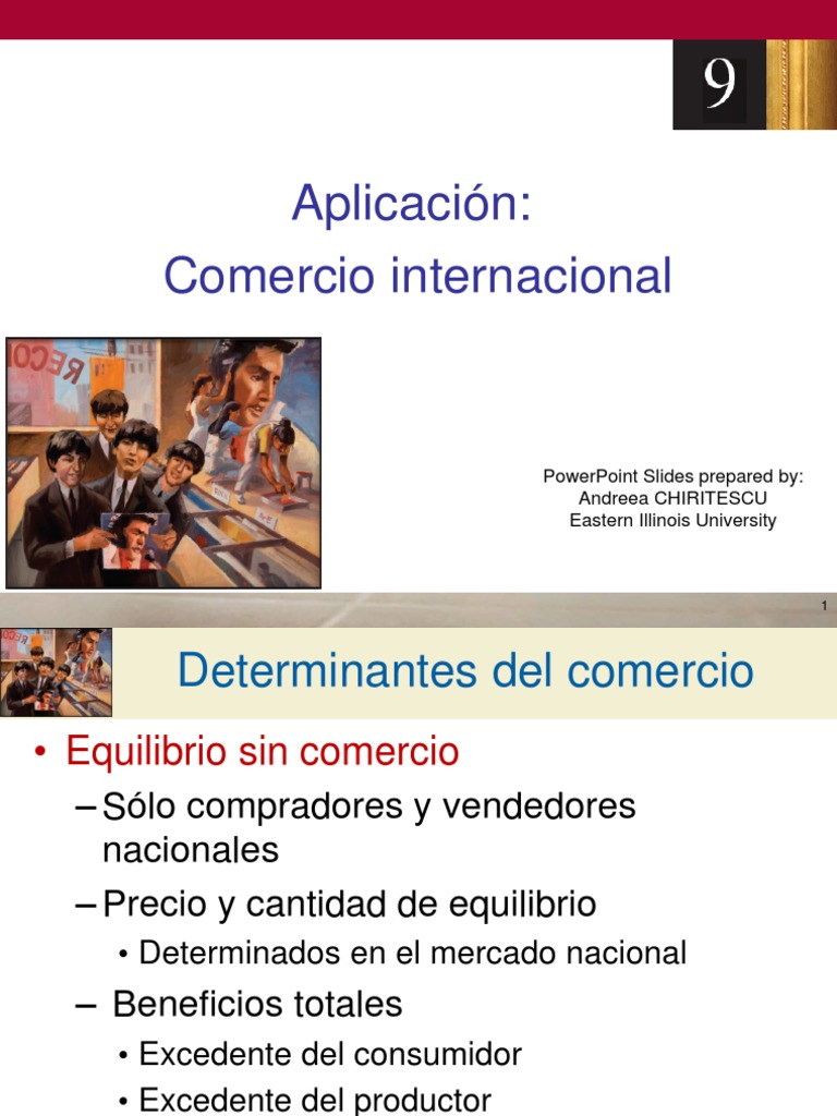 Comercio Internacional | PDF | Excedente económico | Mercado (economía)