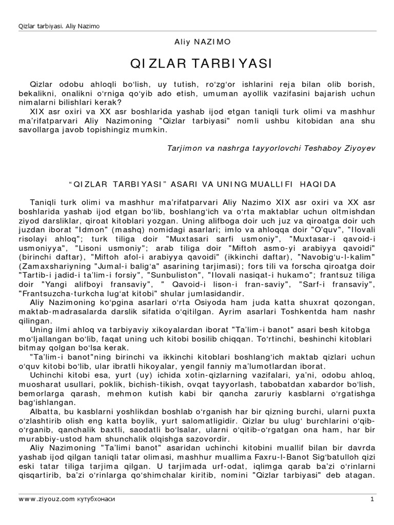 Tranniyaga minatka berish