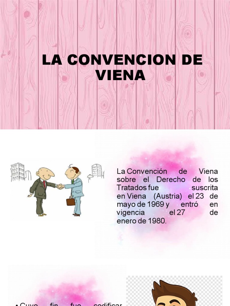 Convenio de Viena PDF Principios éticos Justicia