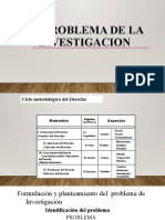 2022-2 Clase V El Problema