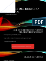 Fuentes Del Derecho Procesal