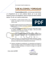 CY-SSO-POL-002 - Politica de Alcohol y Drogas - 2023