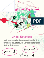 Graphing Linear Equations