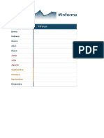 Información general anual calendario editorial Excel