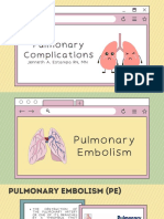 Pulmonary Complications