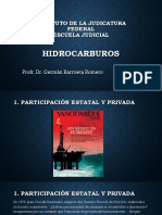 Participacion Estatal y Privada en Hidrocarburos