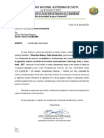 Carta. N°070-2023 CFCI - CARTA A SENAMI