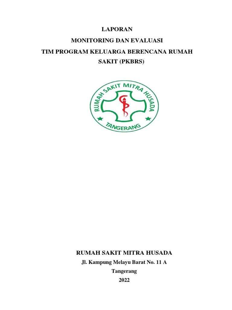 Laporan Pelayanan KB di RS Mitra Husada | PDF