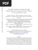 Scientific Machine Learning Through Physics-Informed Neural Networks: Where We Are and What's Next