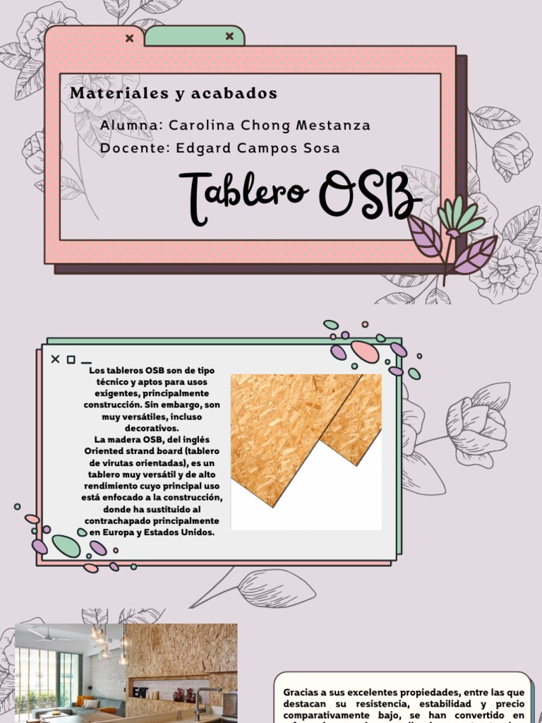 Versatilidad y Usos del OSB | PDF | Madera | Madera contrachapada