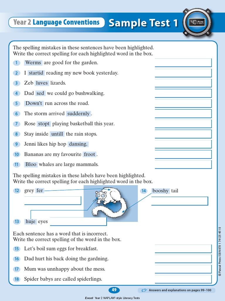 Y2 English | PDF