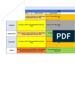 Timetable - Semester-V