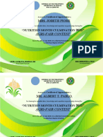 Certification of Appreciation (Agri-Fair)