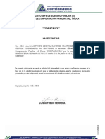 CERTIFICADO Caja D Compensacion U EBANISTERIA ALFONSO MARTINEZ