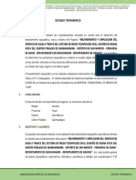 Estudio Topografico - Buena Vista