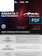 Manual Garantia Apache 160 Fi