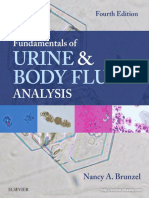 Fundamentals of Urine and Body Fluid Analysis Nancy a Brunzel