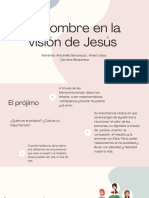El Hombre en La Visión de Jesús: Nombres: Antonella Giovanazzi, Amara Sáez Carrera: Bioquímica