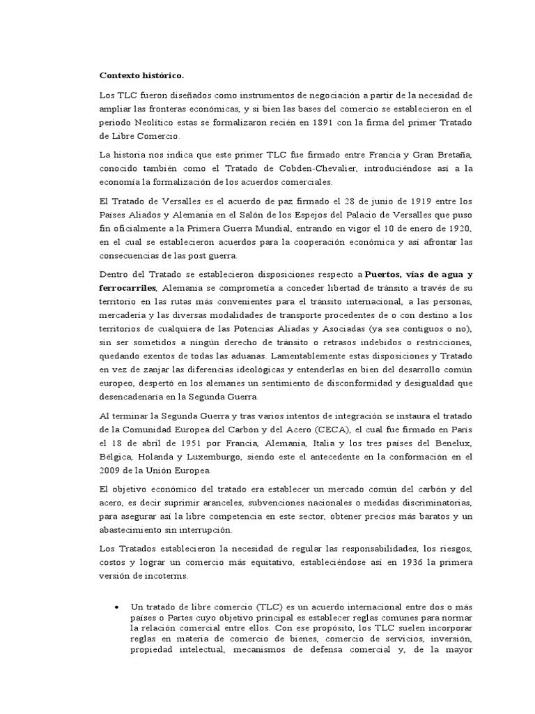 TLC El Salvador PDF Libre comercio Comercio