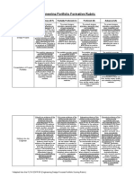 Engineering Portfolio Formative Rubric 22-23