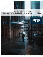 The Urban Street - Towards A Sustainable Sustainable Cities