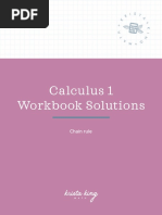 Workbook Chain+rule Solutions