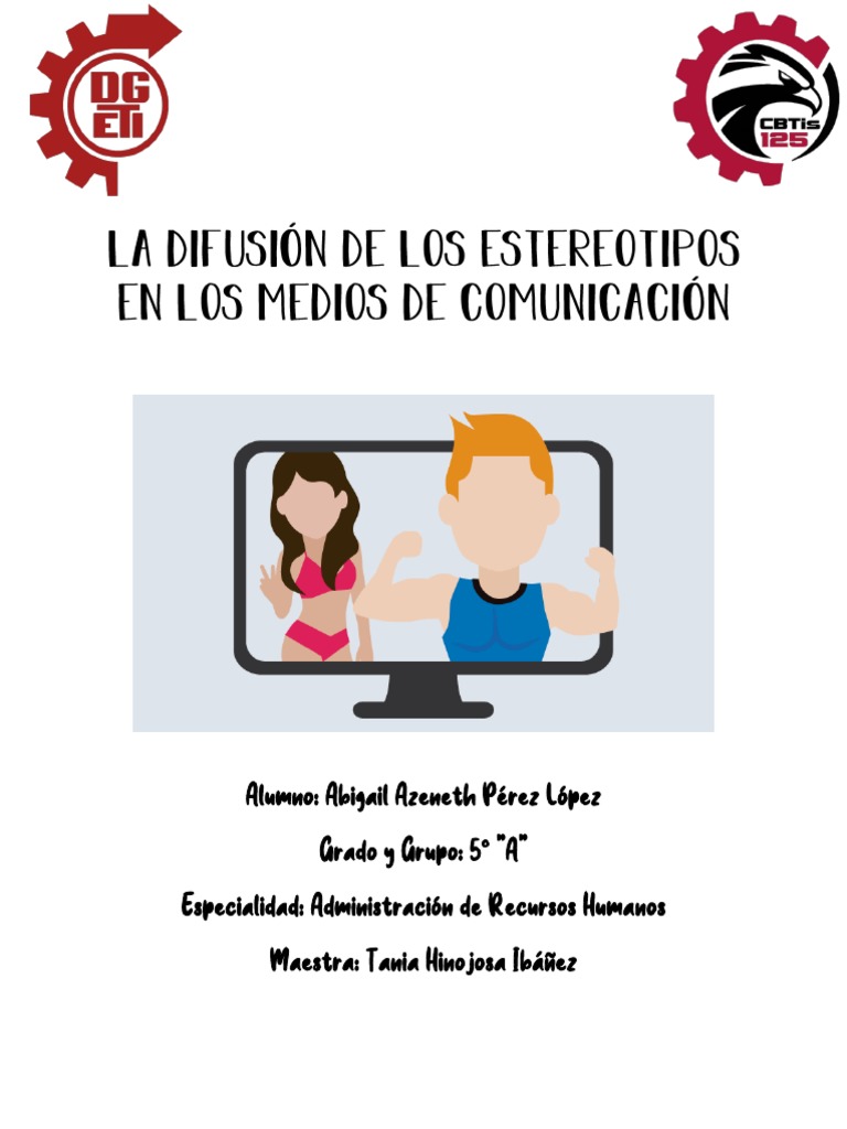 Estereotipos de género en los medios | PDF | Rol de género | Género